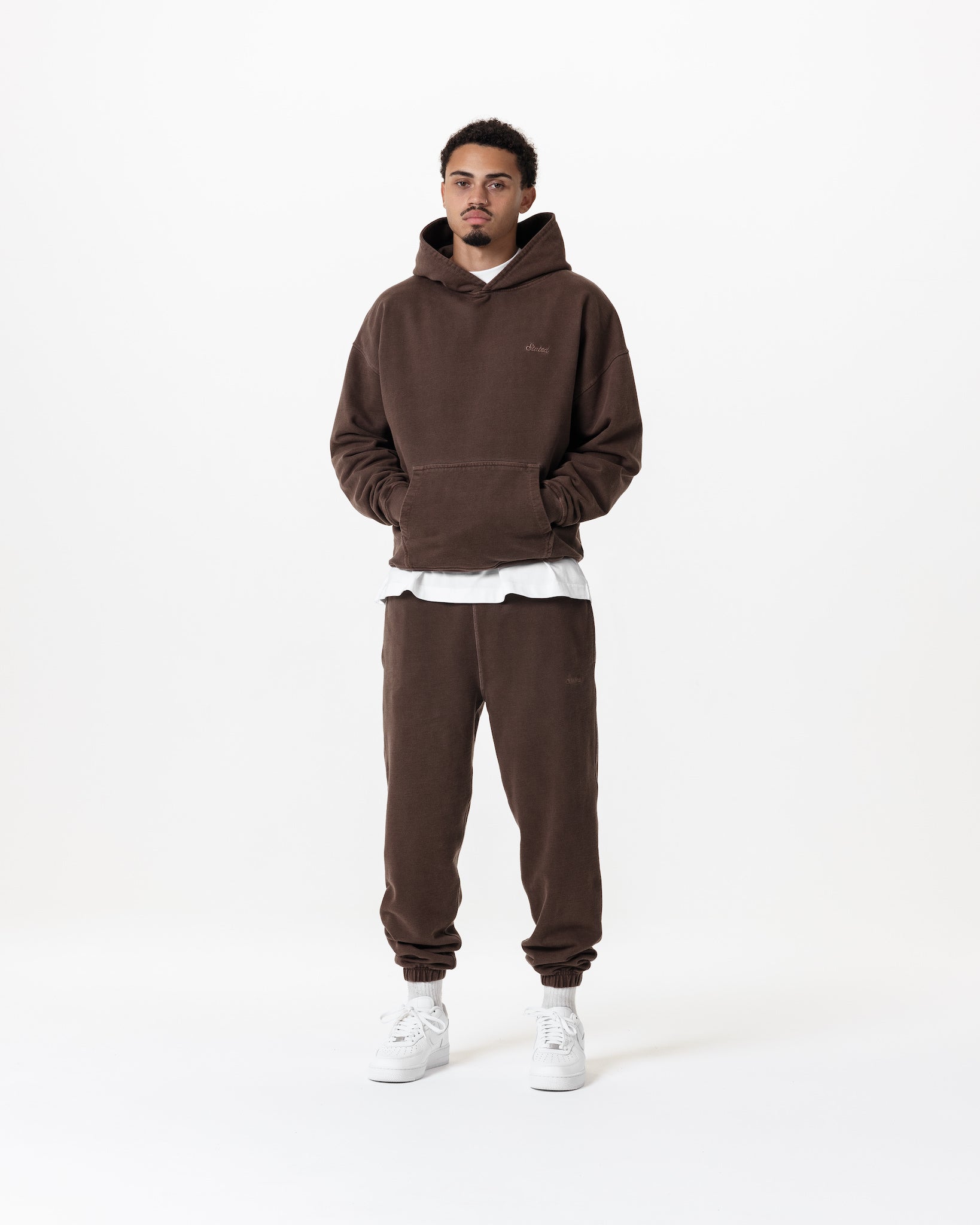 Classic Sweatpant - Washed Brown