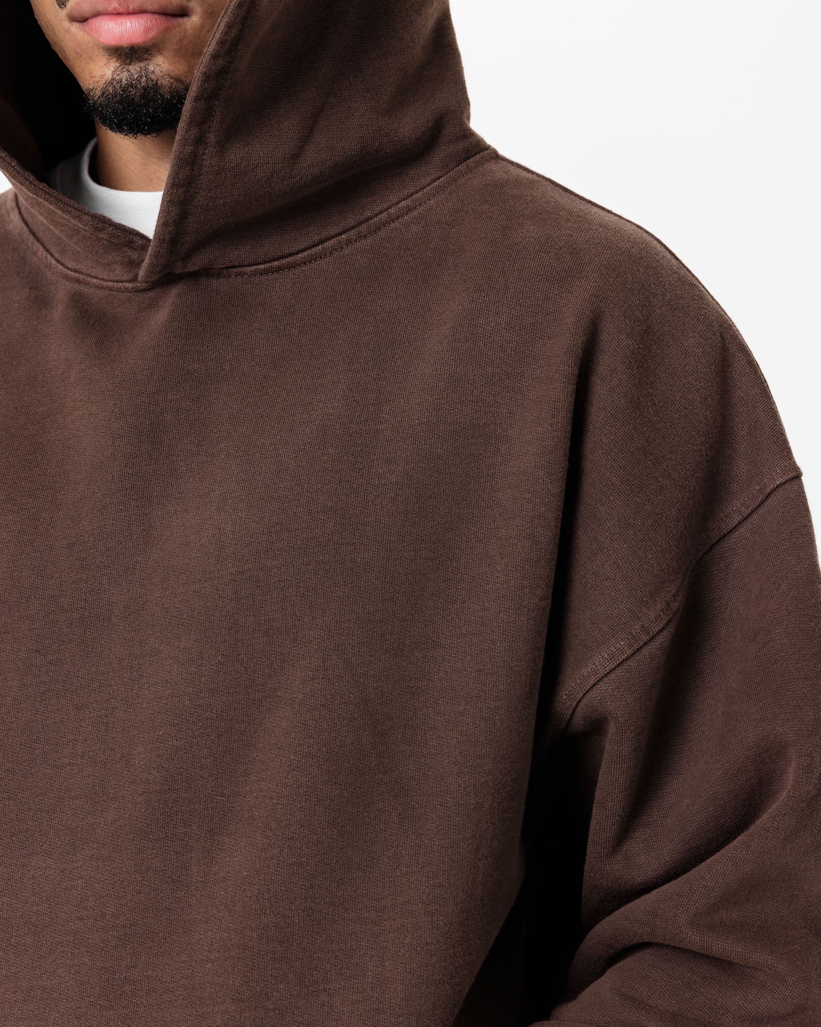 Core Hoodie – Washed Brown