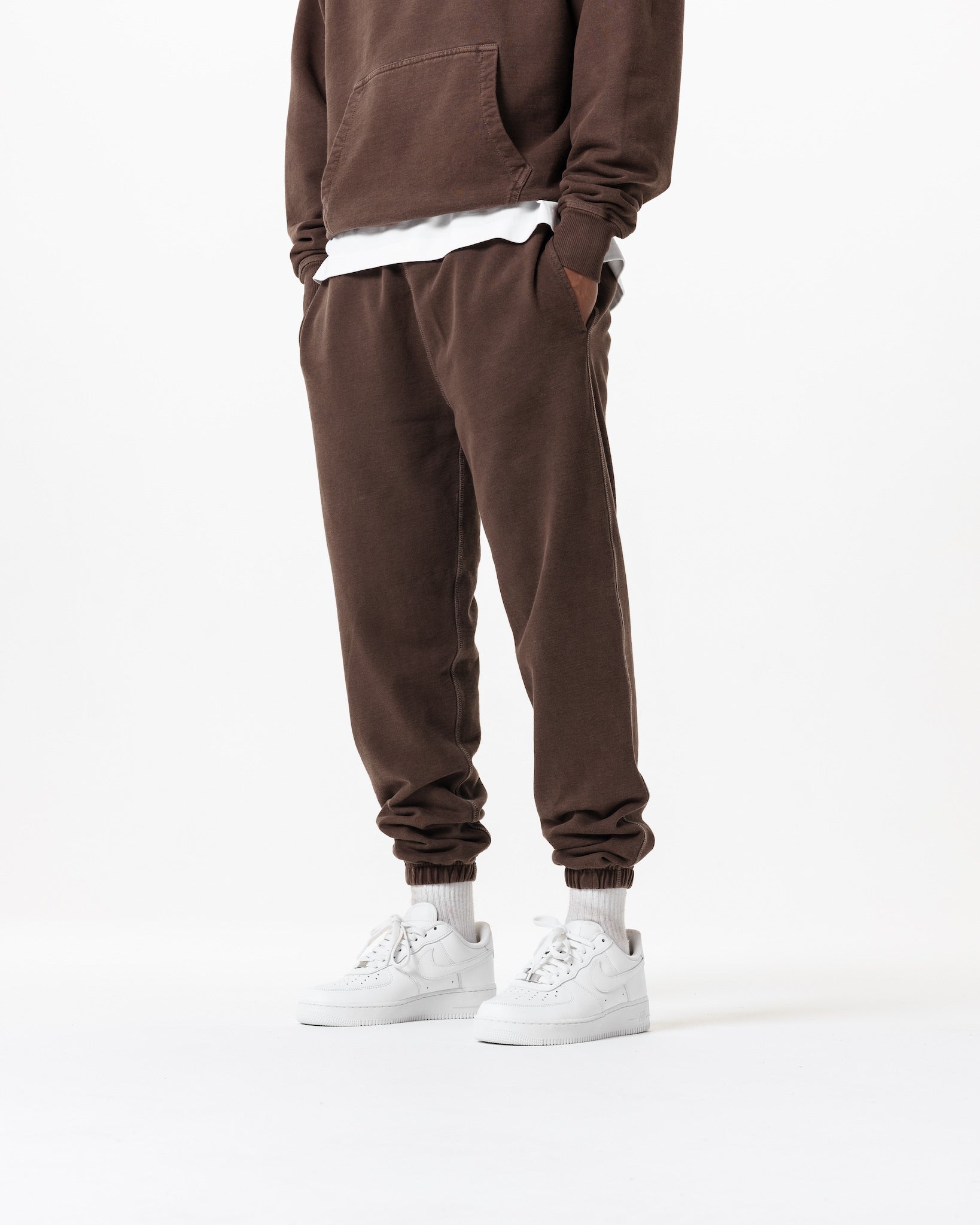 Core Sweatpant - Washed Brown