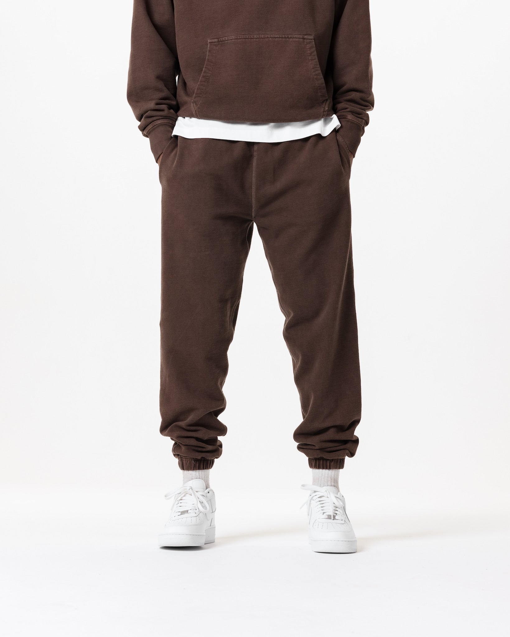 Core Sweatpant - Washed Brown